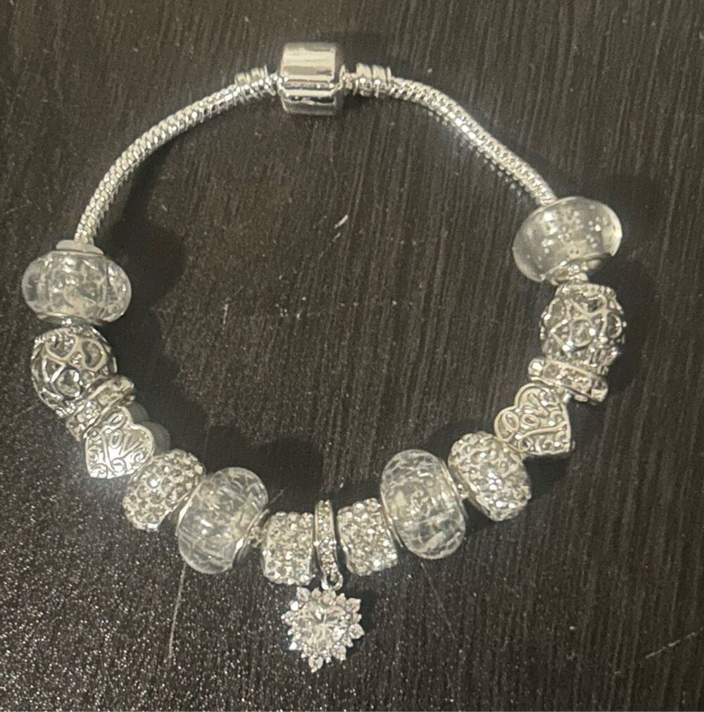 Heart Charm Bracelet